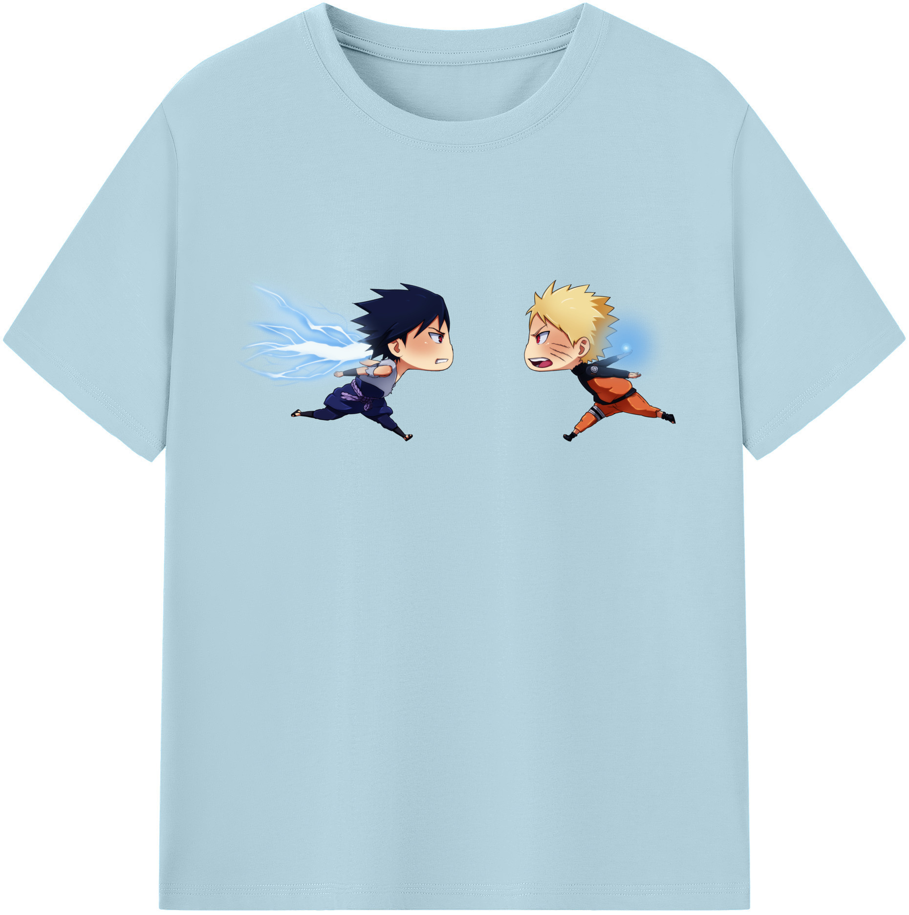 （画像用） NARUTO -ナルト- うずまき ナルト Uzumaki Naruto 綿100％半袖Tシャツ（フロントプリント）